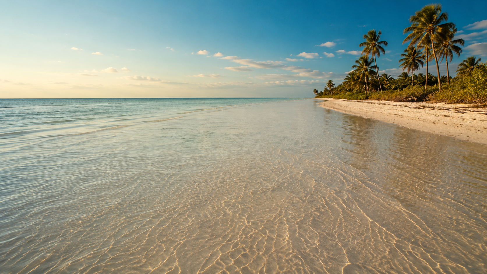 Playa de arena blanca del pueblo mágico de Sisal, Yucatán, qué hacer y qué visitar